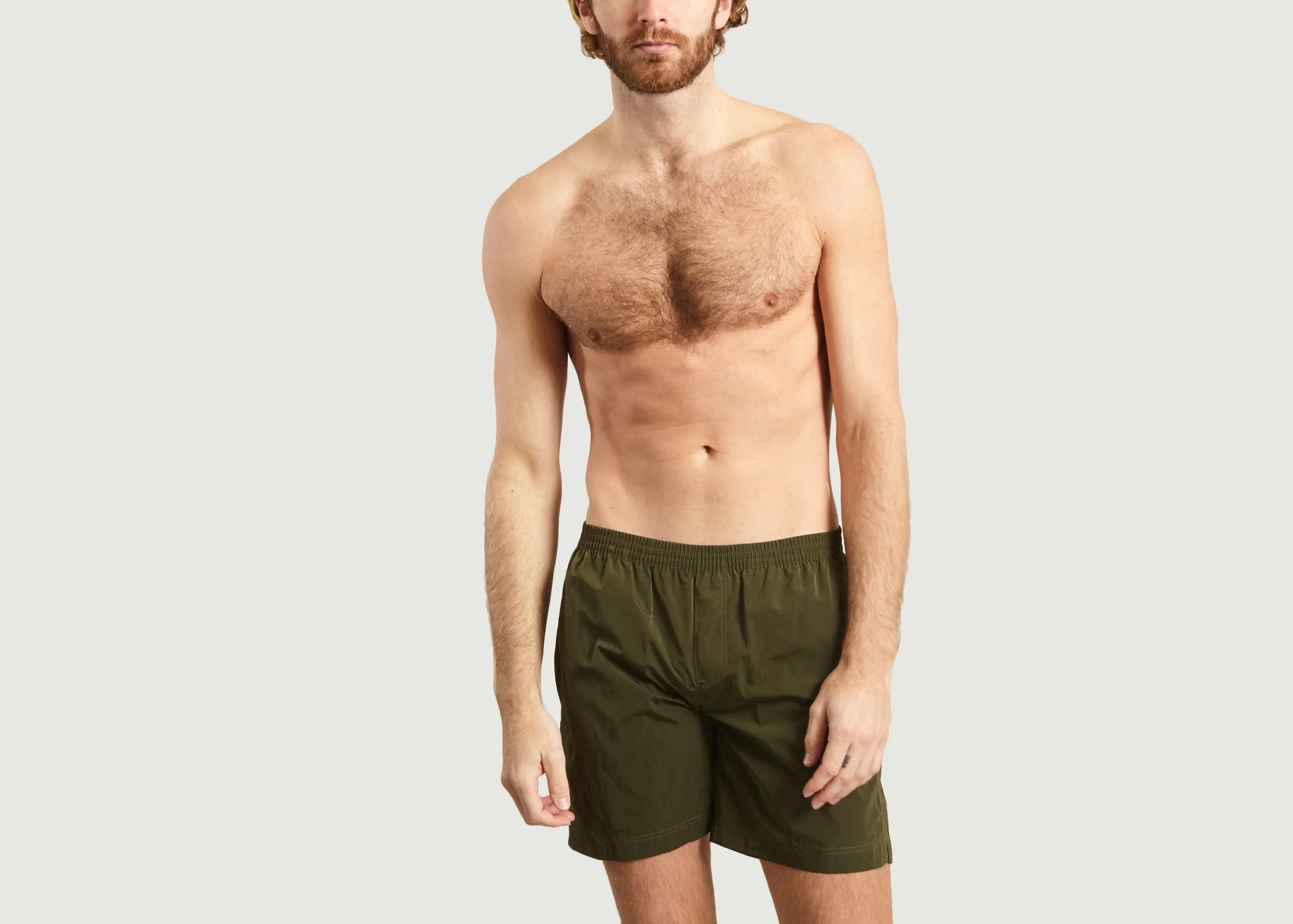 Neat Steve Classic Swim Shorts Military Khaki - Image 5