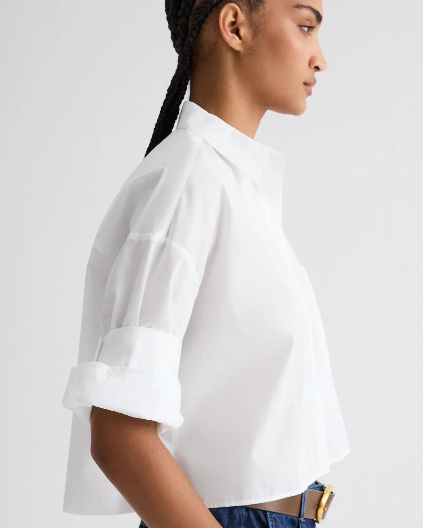 Next Ex Shirt Cotton White - Image 6