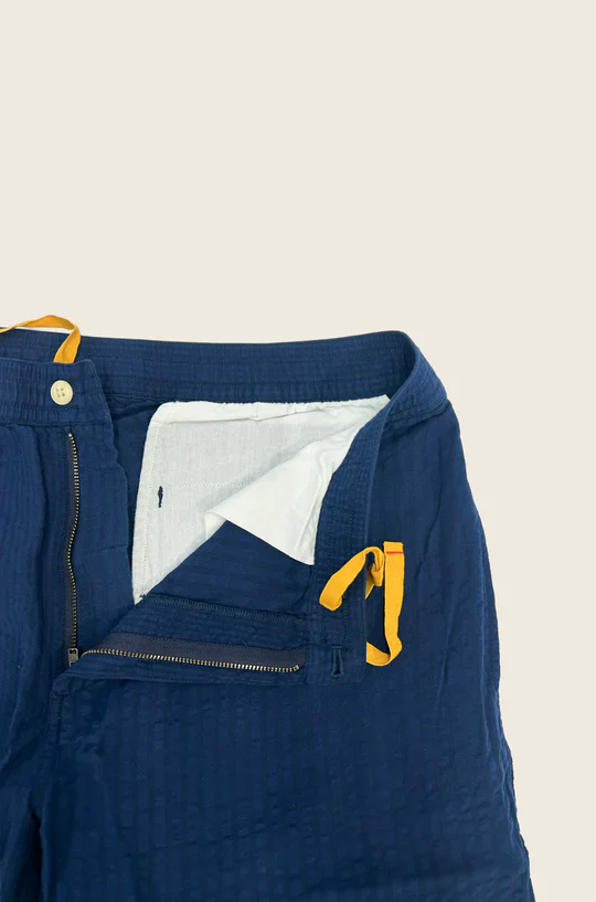 No 165 Lax Drawstring Shorts Navy - Image 2
