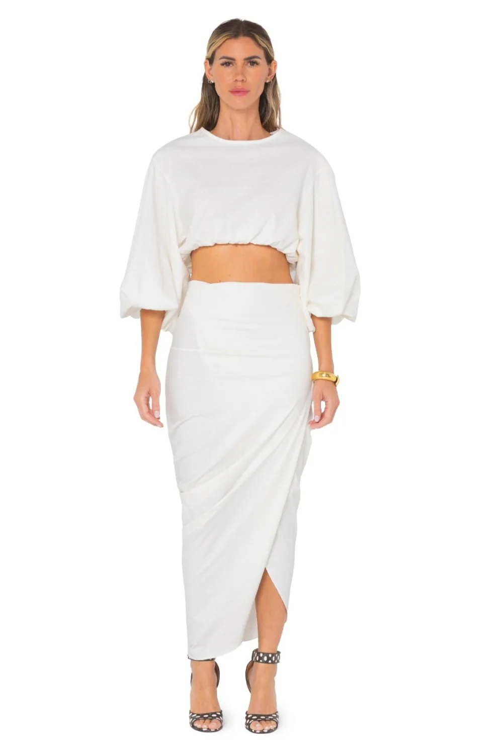 Noor Skirt White (Final Sale)