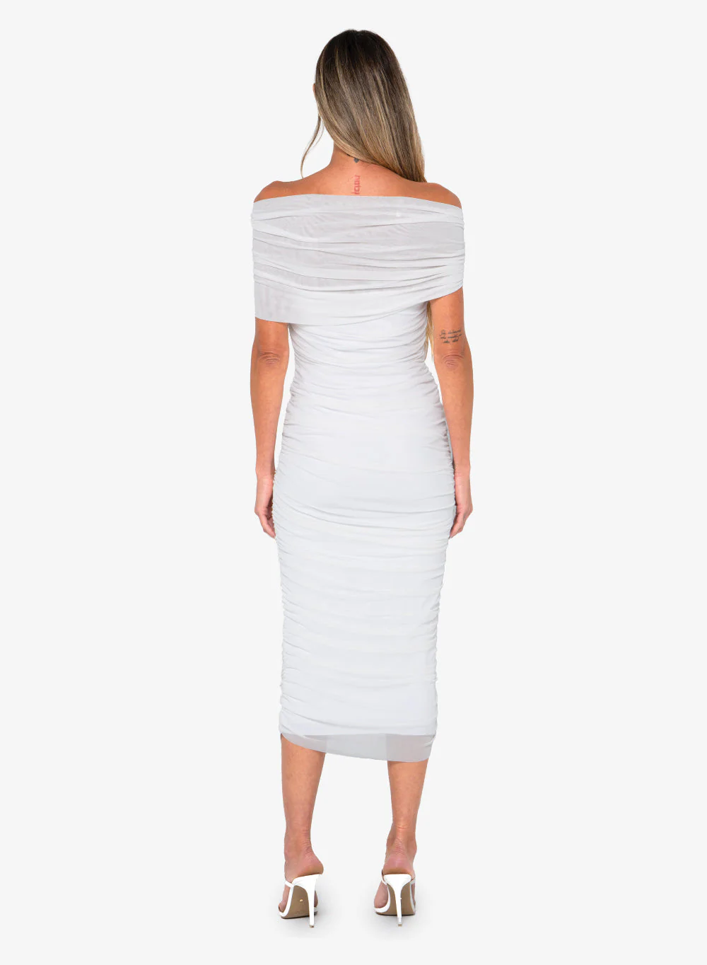 Nora Dress Off White (Final Sale) - Image 4