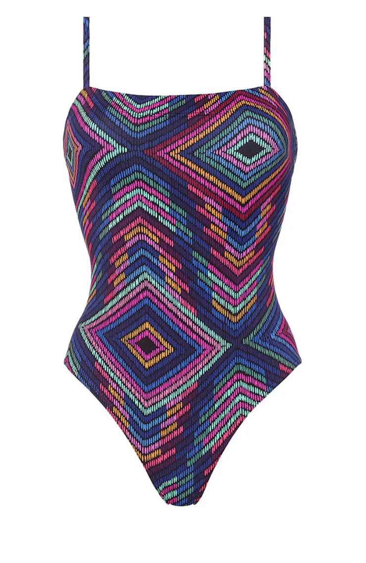 Optique Tank One Piece Rainbow Print (Final Sale) - Image 4