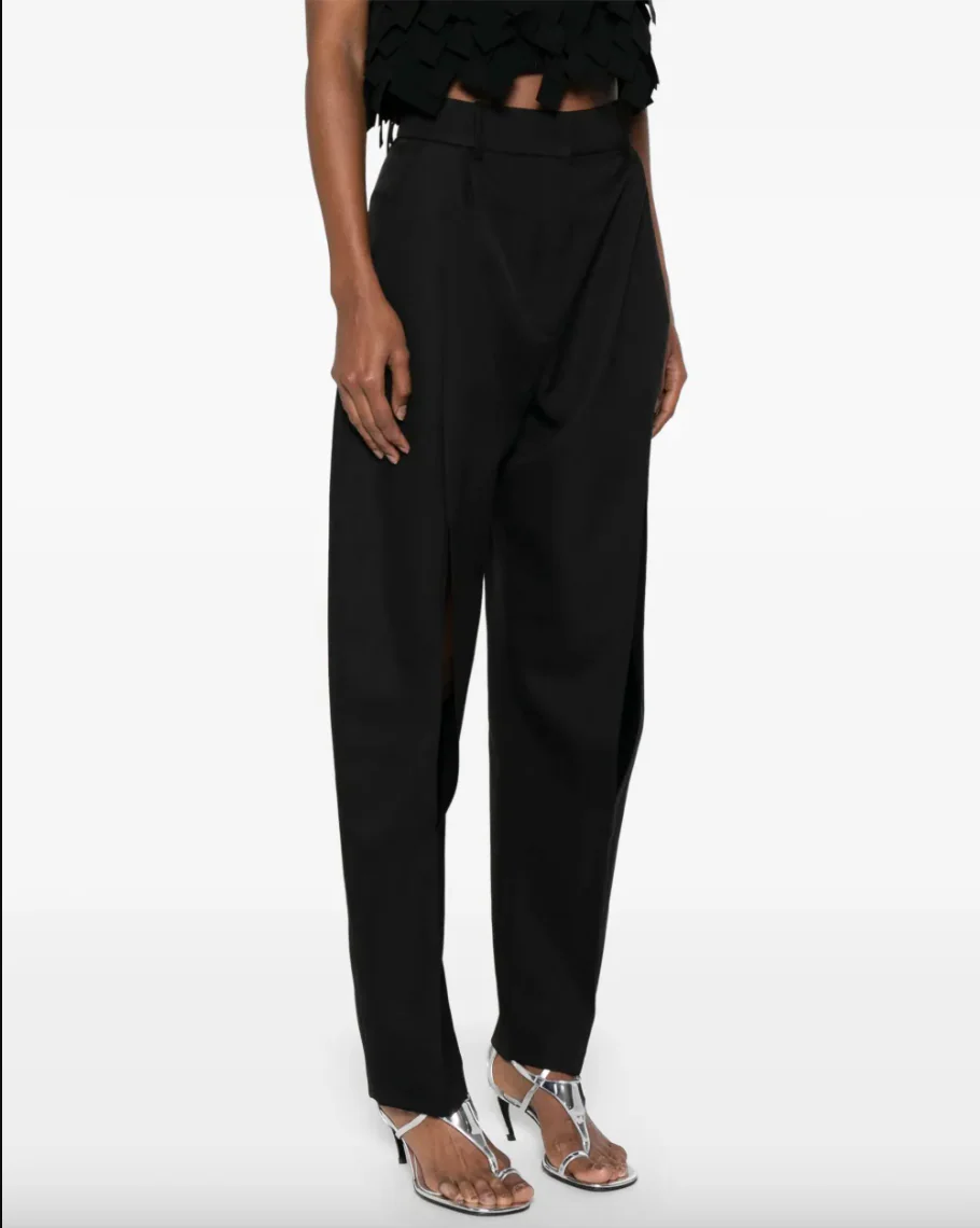 Pants with Vertical Slit Knees - Image 3