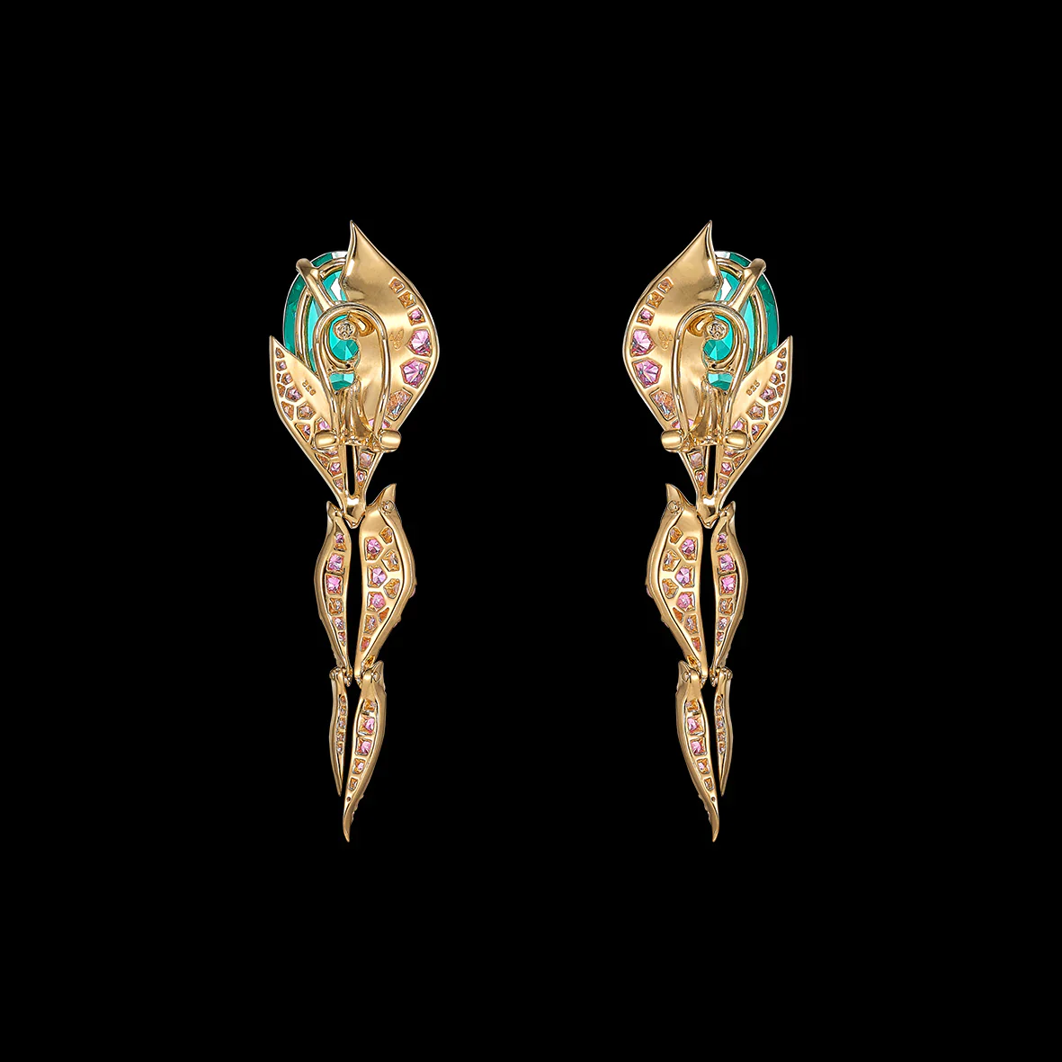 Paraiba Fin Earrings - Image 3