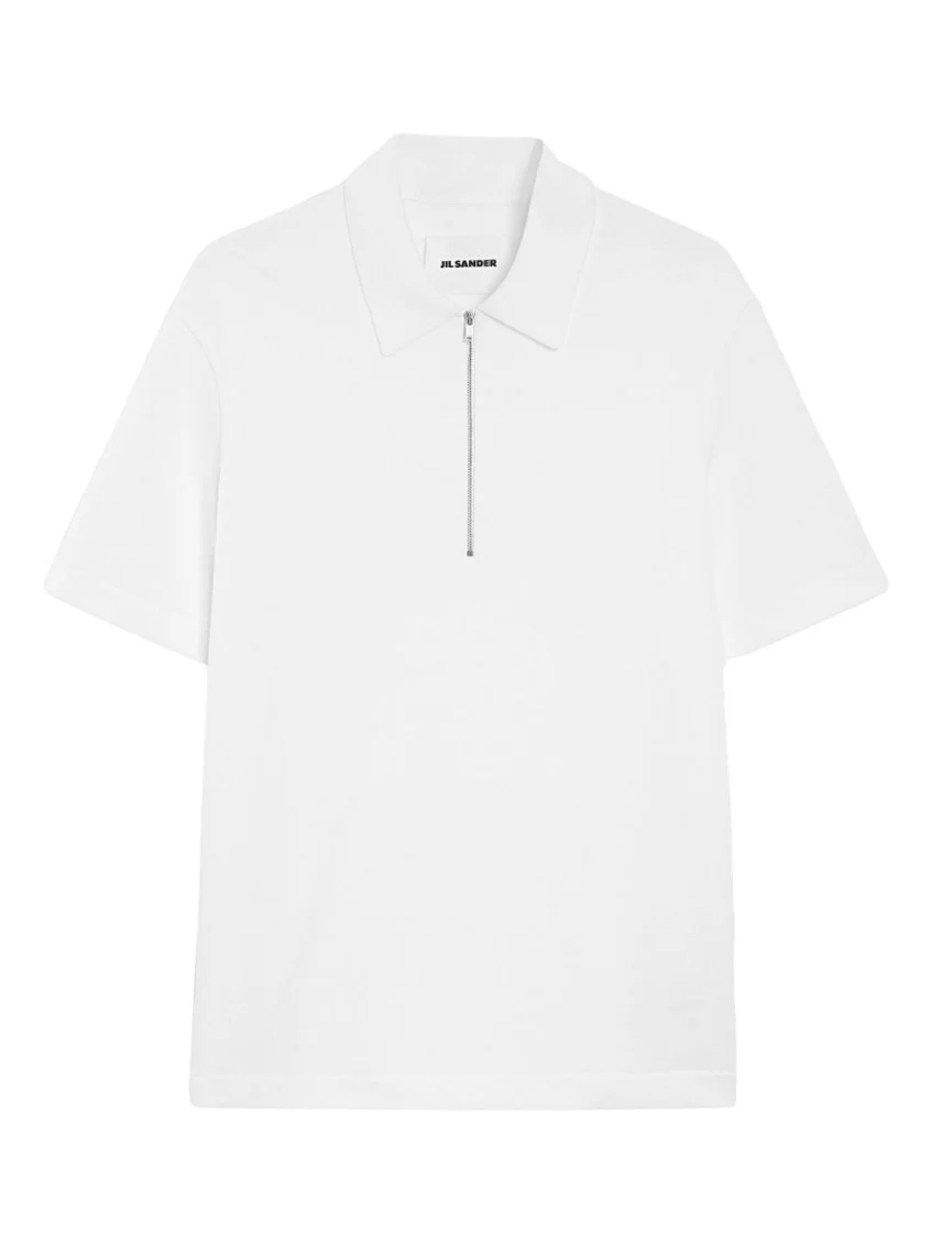 Polo SS Cotton Piquet Optic White
