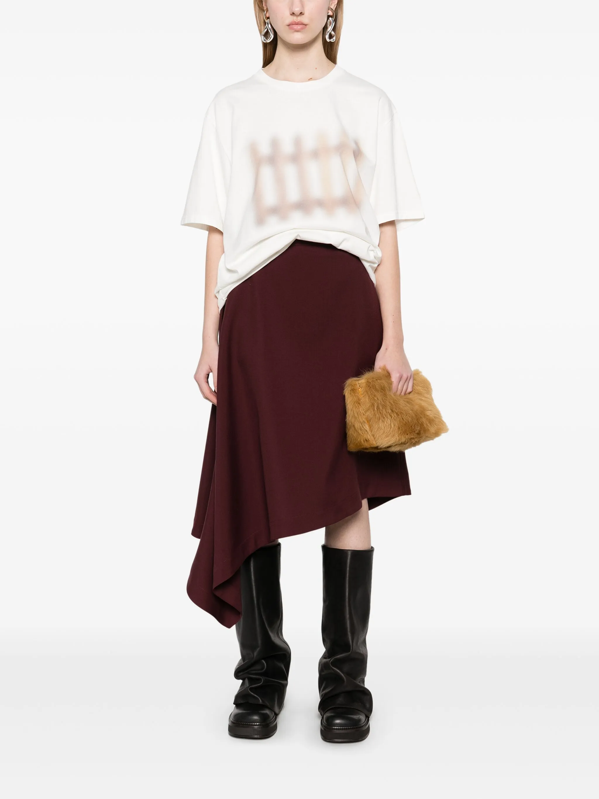 Printed T-Shirt Ivory Unisex (Final Sale) - Image 2