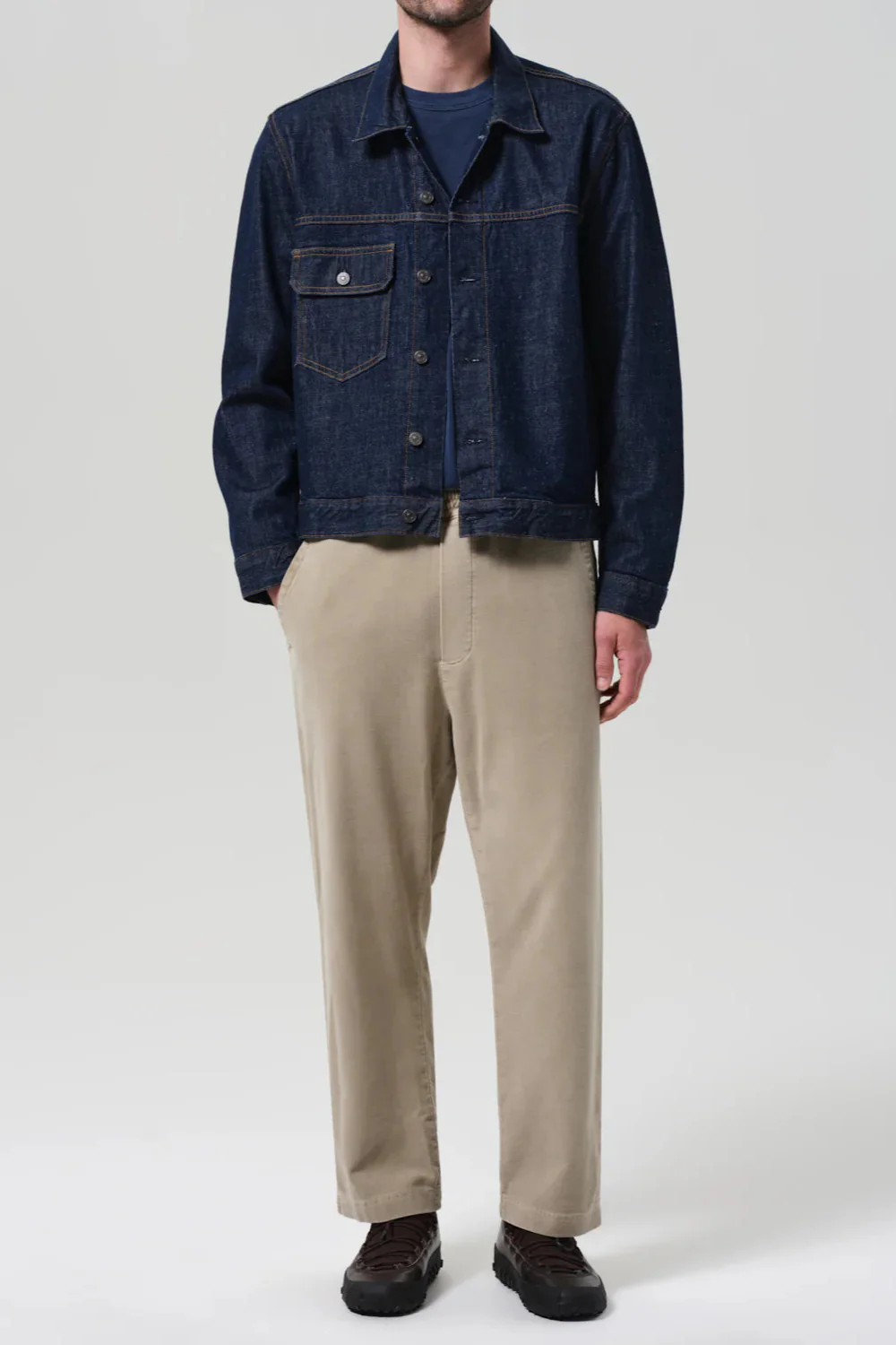 Pull on Pant Vintage Stone