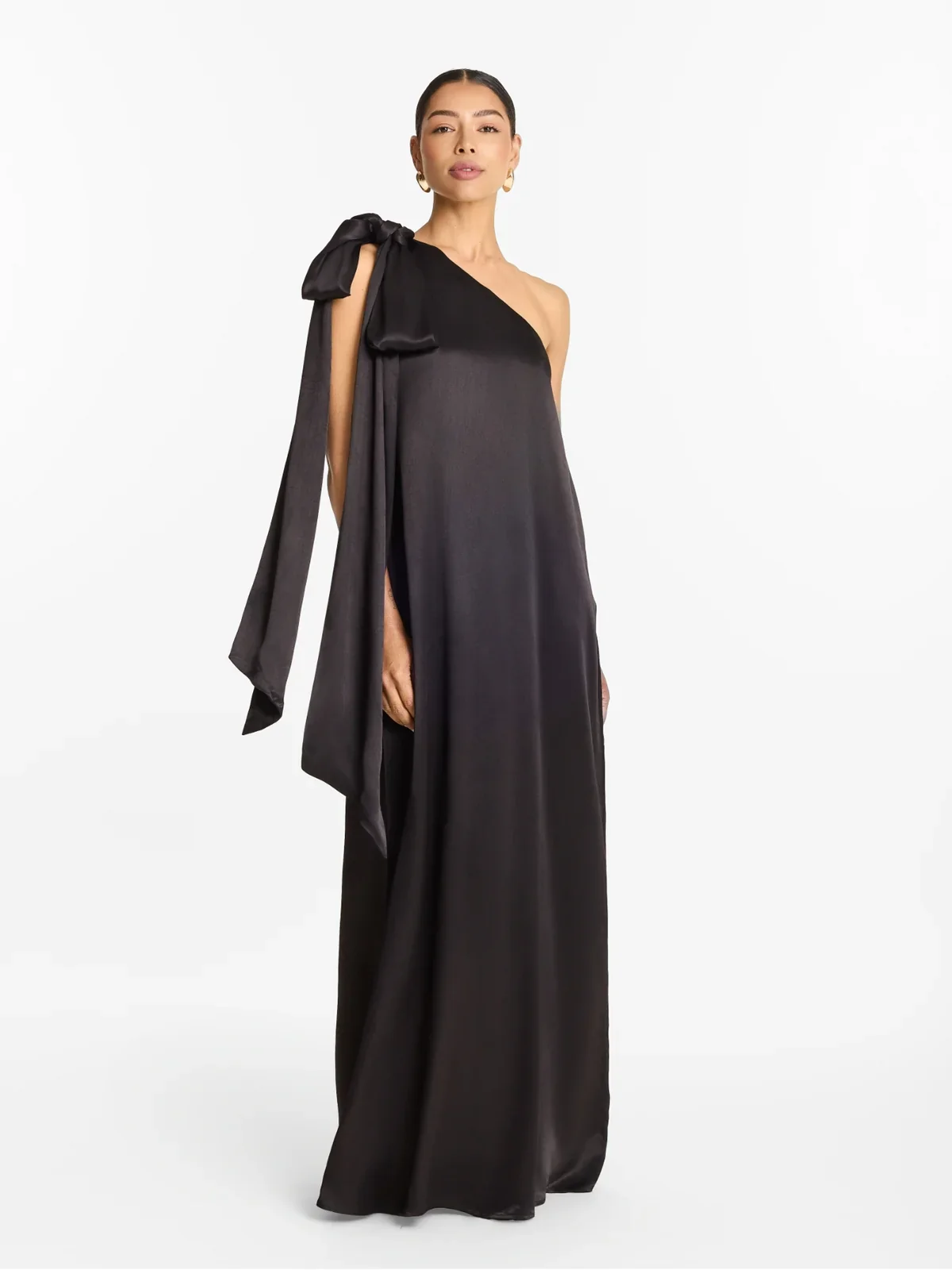 Raya FSC® Certified Viscose Dress - Nala Noir - Image 2