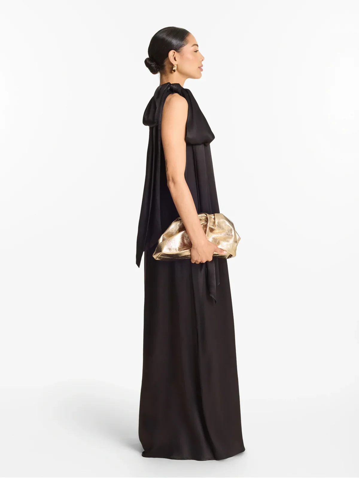 Raya FSC® Certified Viscose Dress - Nala Noir - Image 3
