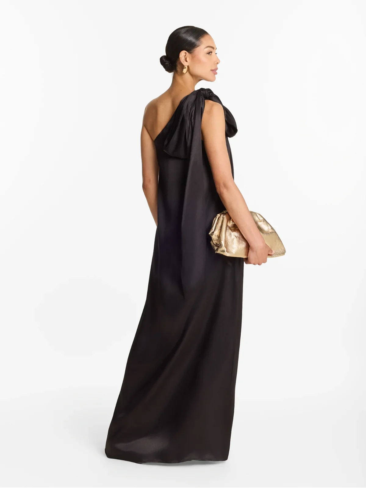 Raya FSC® Certified Viscose Dress - Nala Noir - Image 4