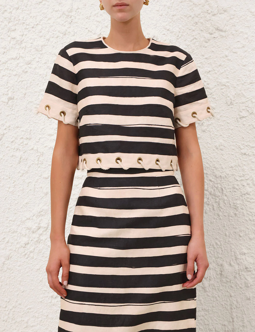 Rebellion Stripe Rope Top - Image 2
