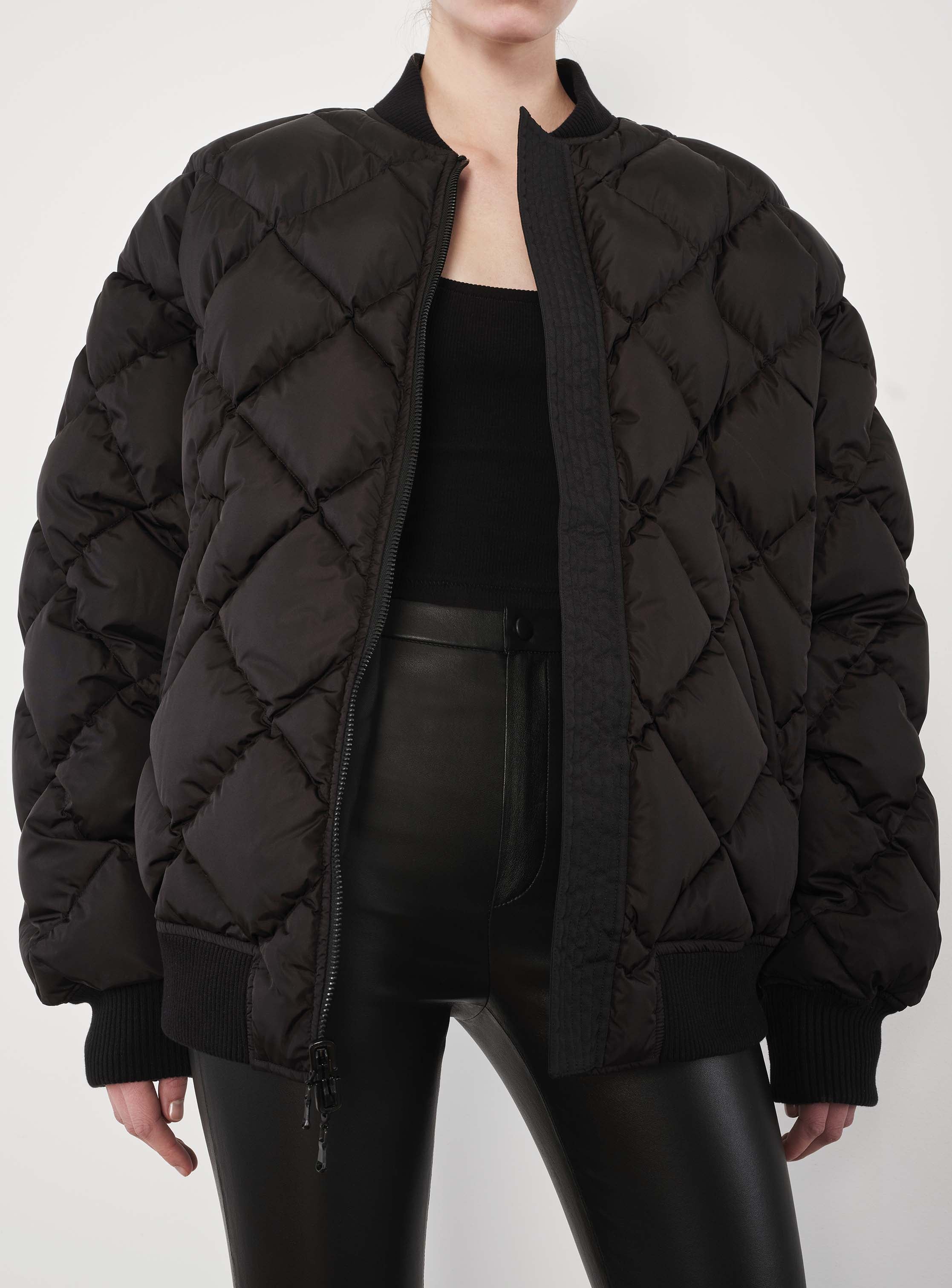 Reversible Bomber Jacket Black (Final Sale) - Image 5