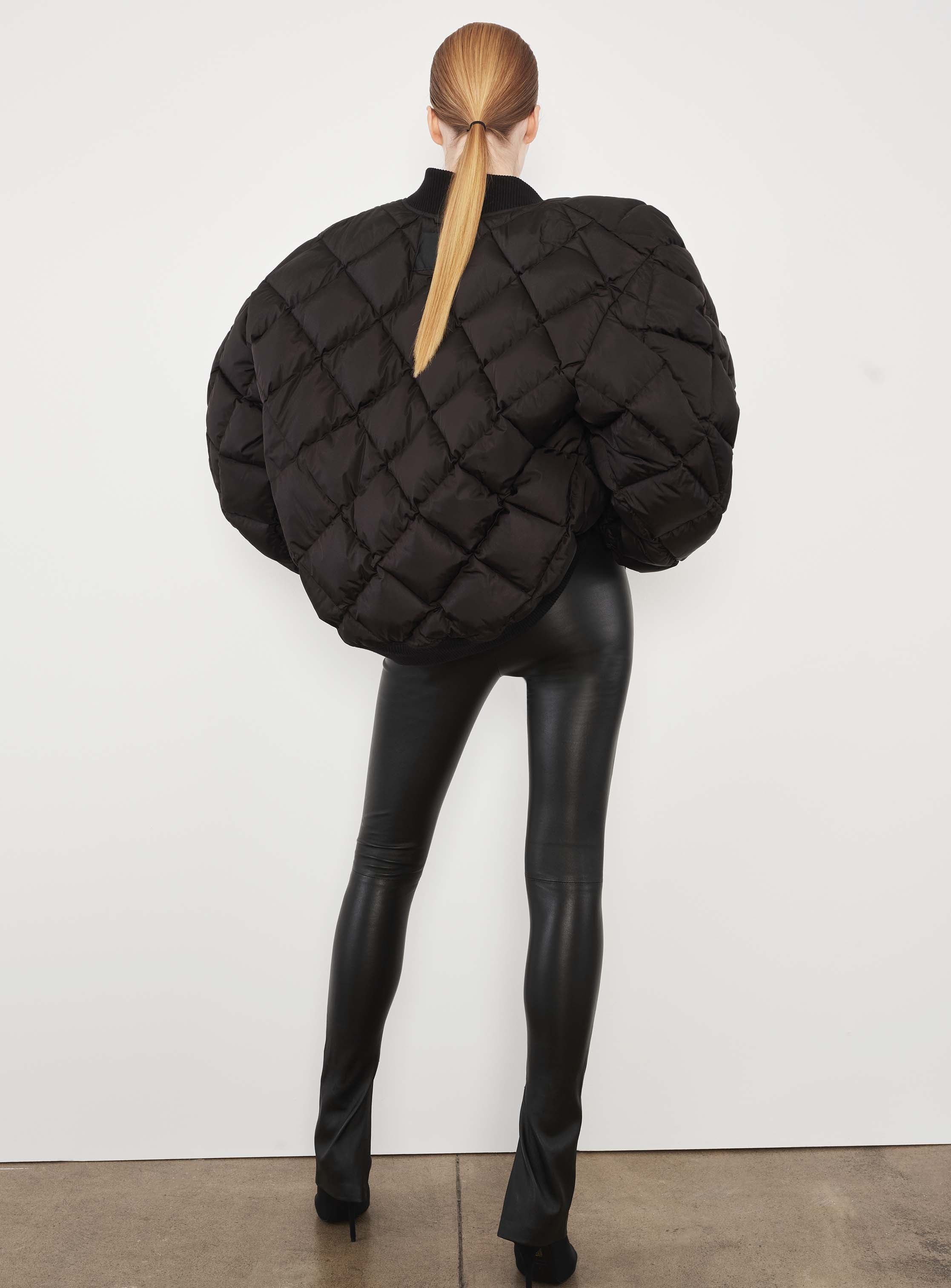 Reversible Bomber Jacket Black (Final Sale) - Image 7