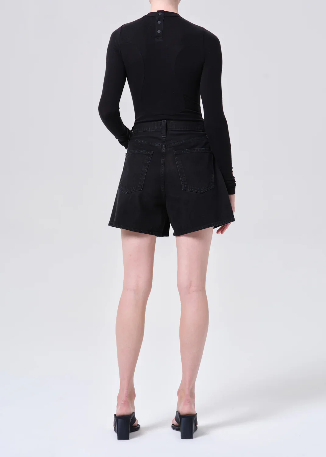Rhoda Pleated A-Line Short Holt - Image 5