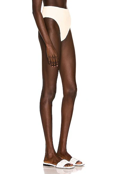 Ribbed High Leg Hotpants (Final Sale) - Image 4