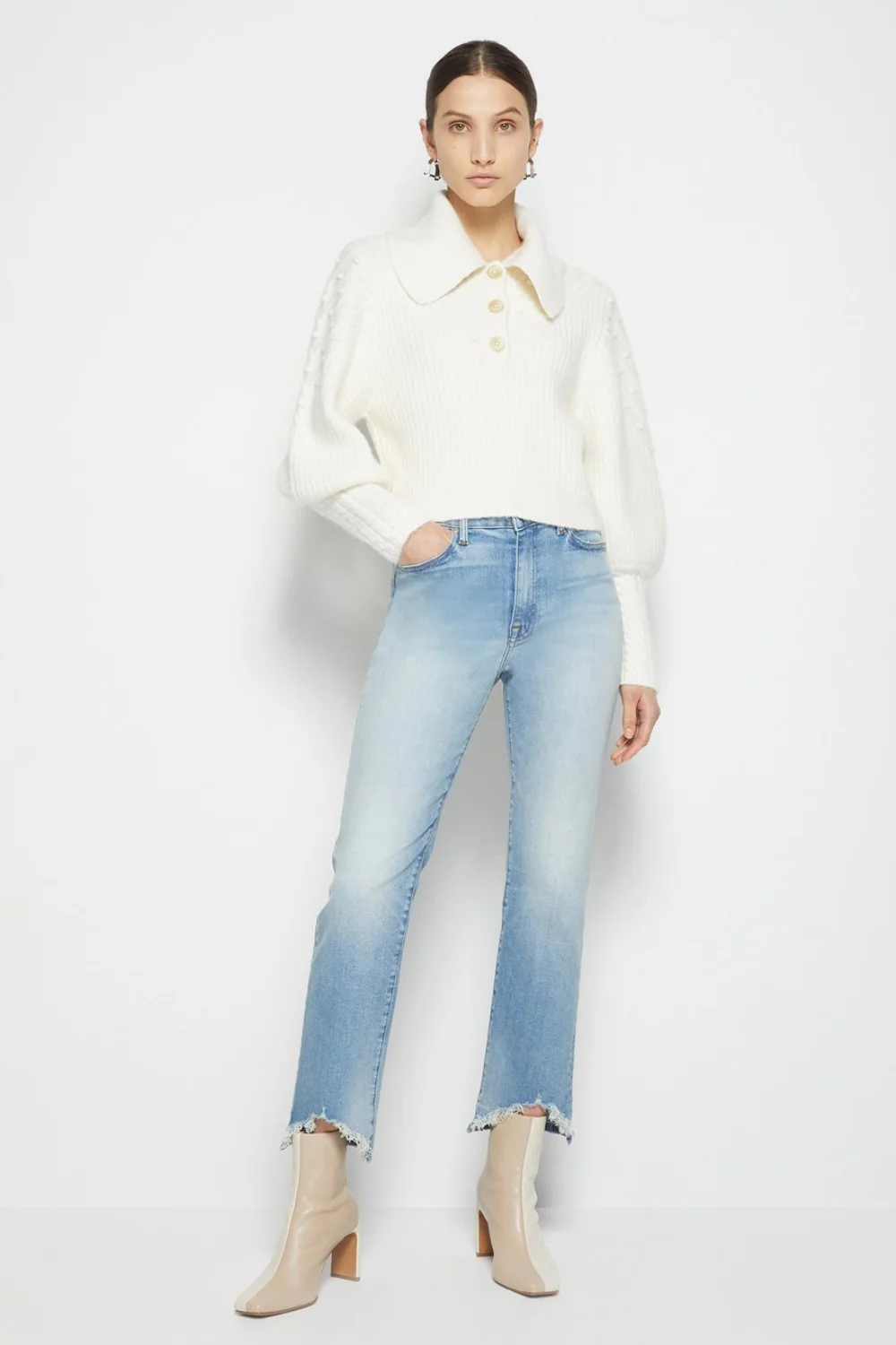 River High Rise Straight Denim - Image 6