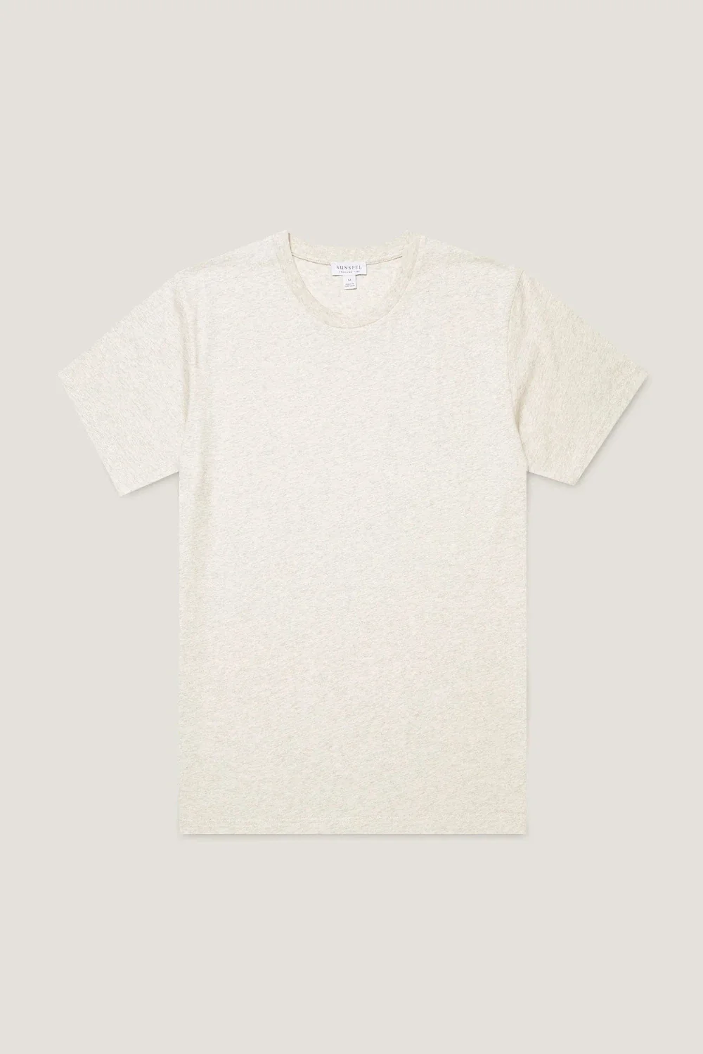Riviera Midweight T‑shirt Archive White Melange