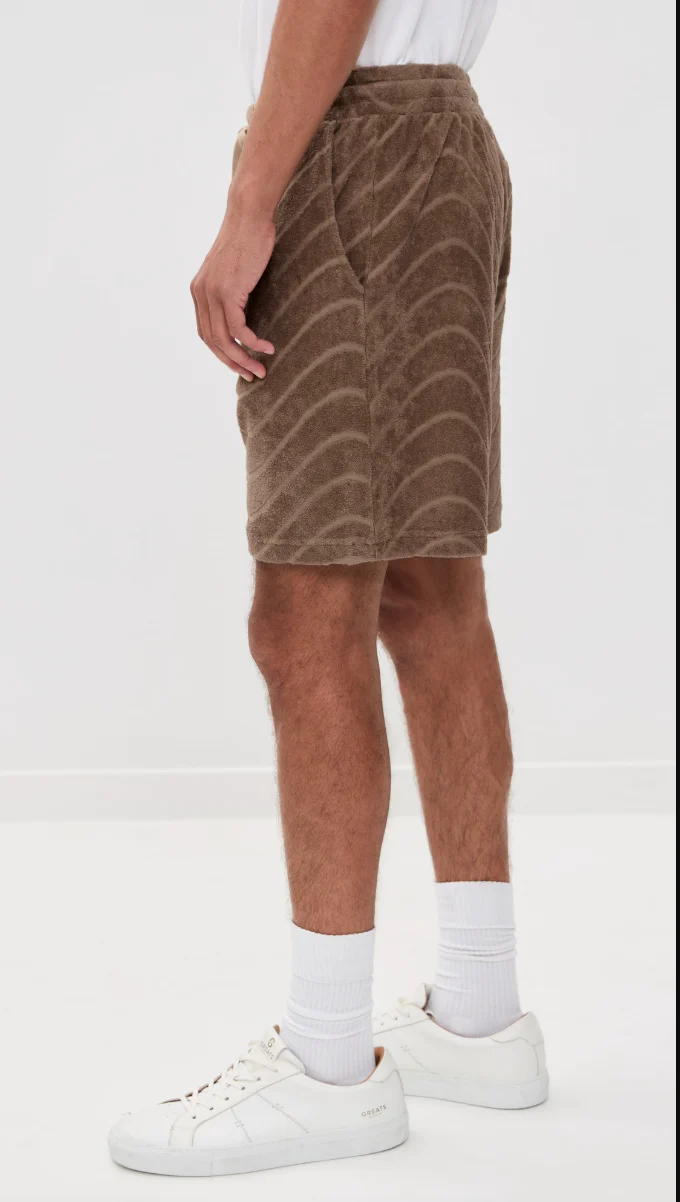 Augusto Cotton Blend Fibra Jacquard Short - Image 3