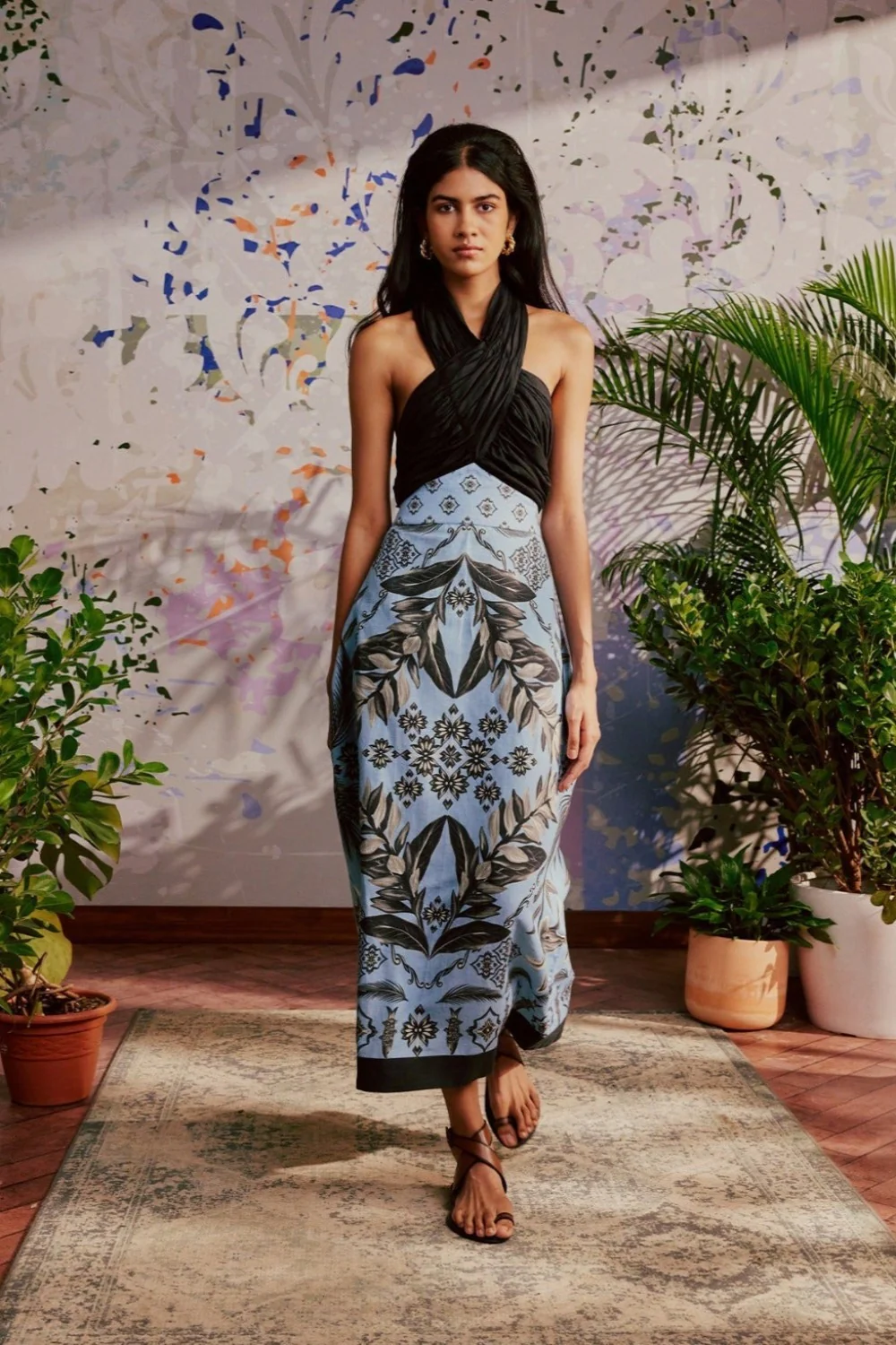 Halter Scarf Maxi (Final Sale)