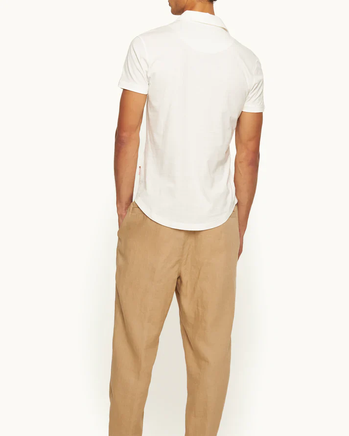 Sebastian Cotton Silk Thasos Beach Polo - Image 2