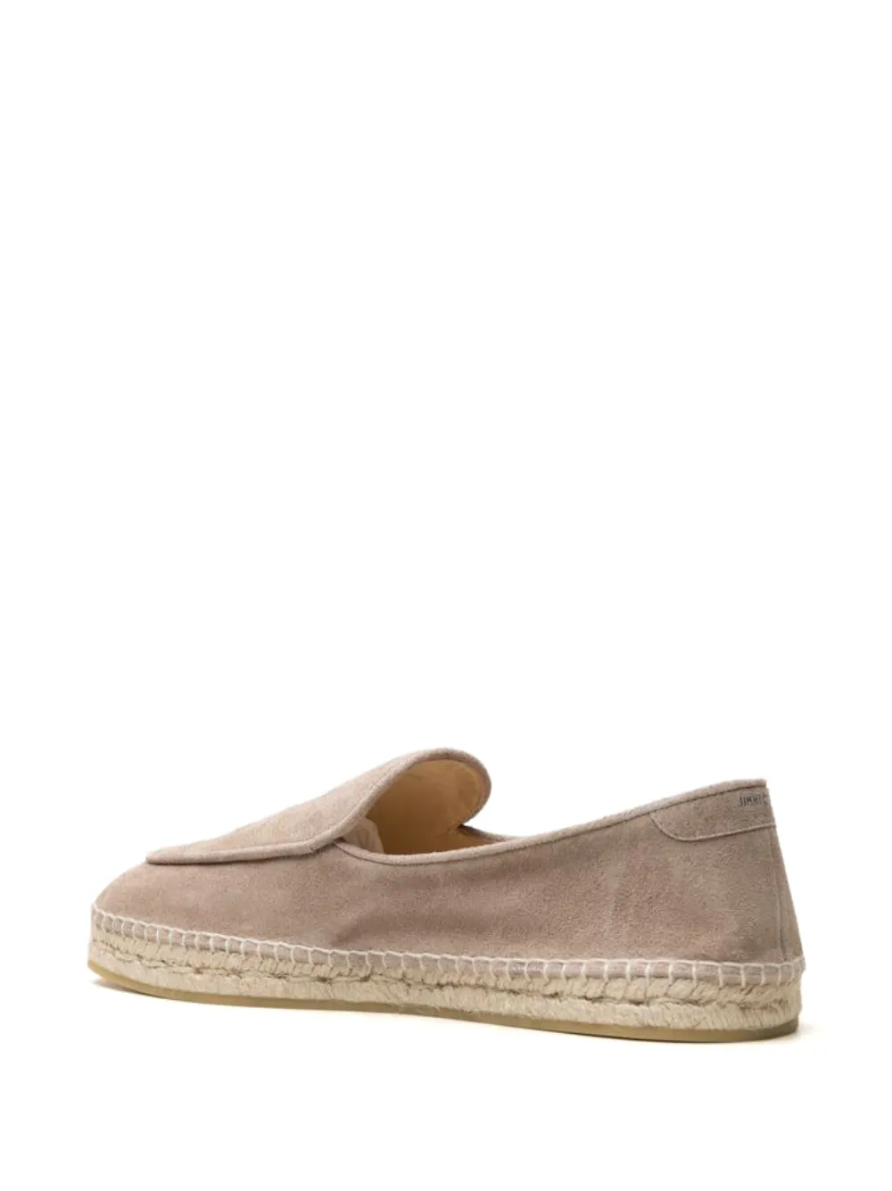 Shenton Espadrille Velvet Suede Stone - Image 3