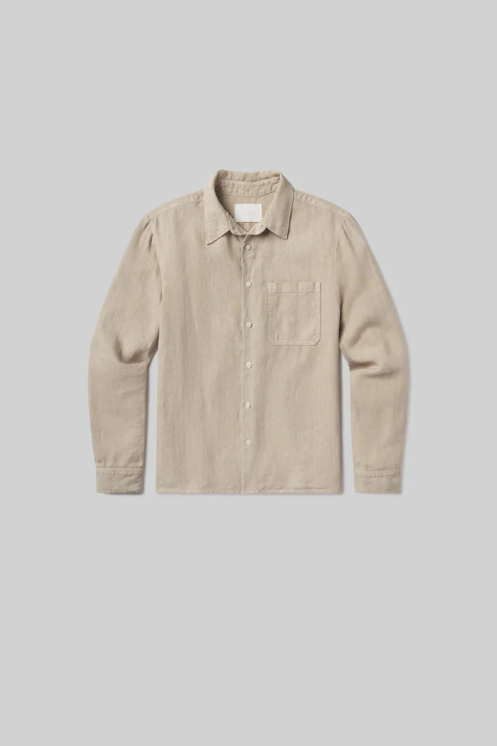 Single Pocket Linen Workshirt