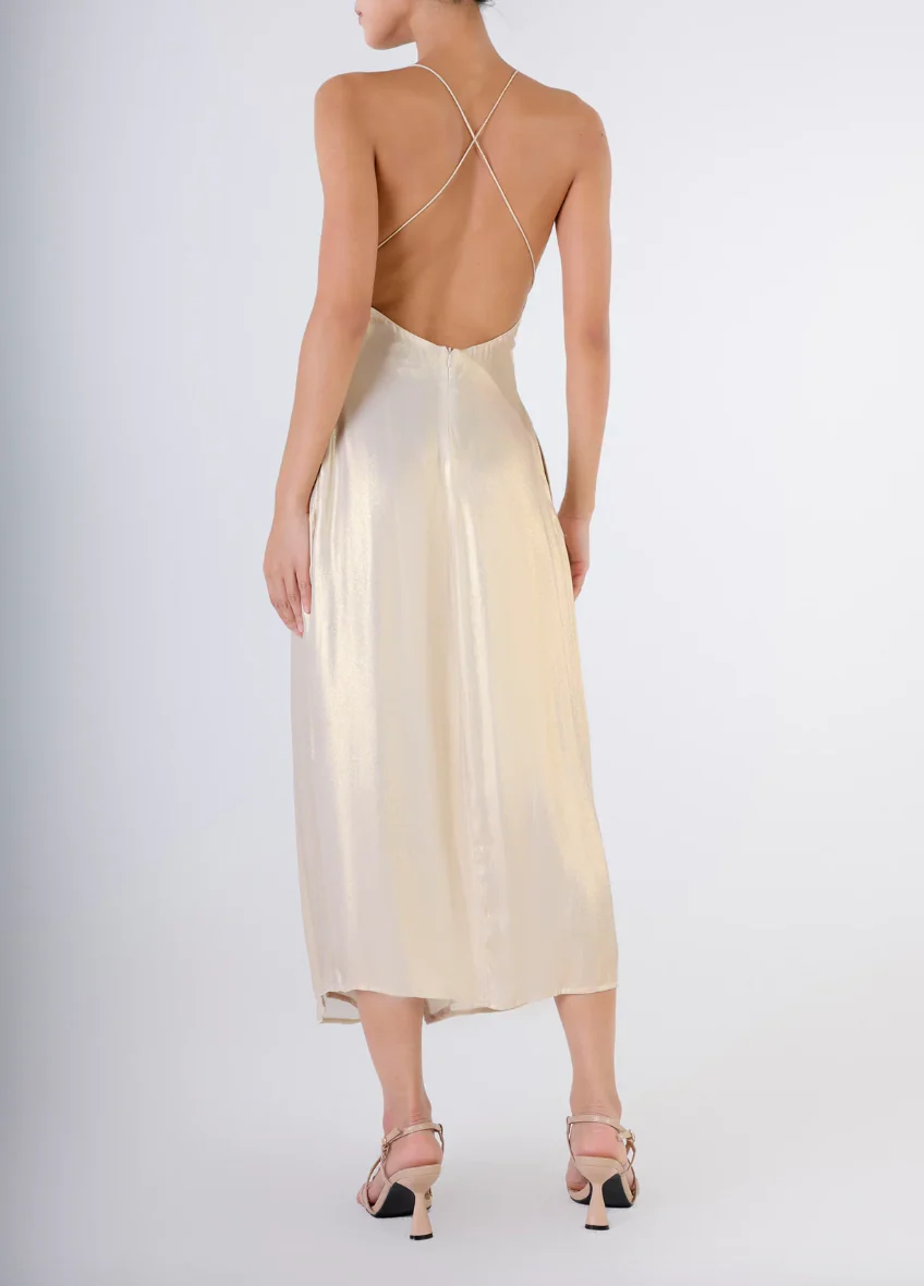 Sofia Dress Gold - Image 2