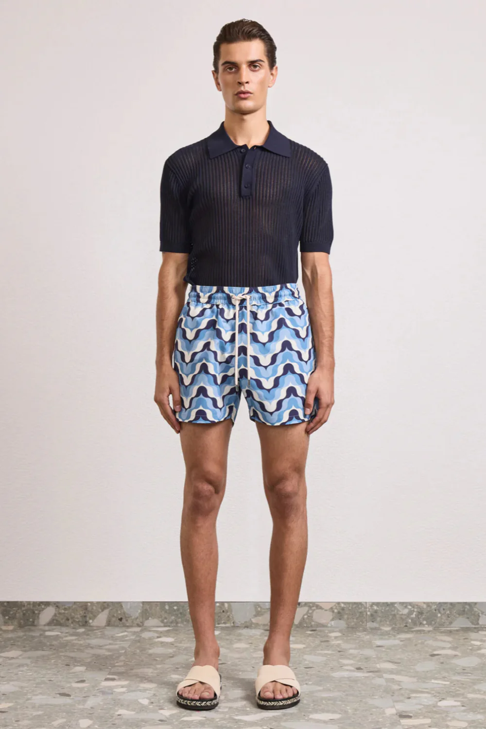 Sport Deserto Print Swim Shorts