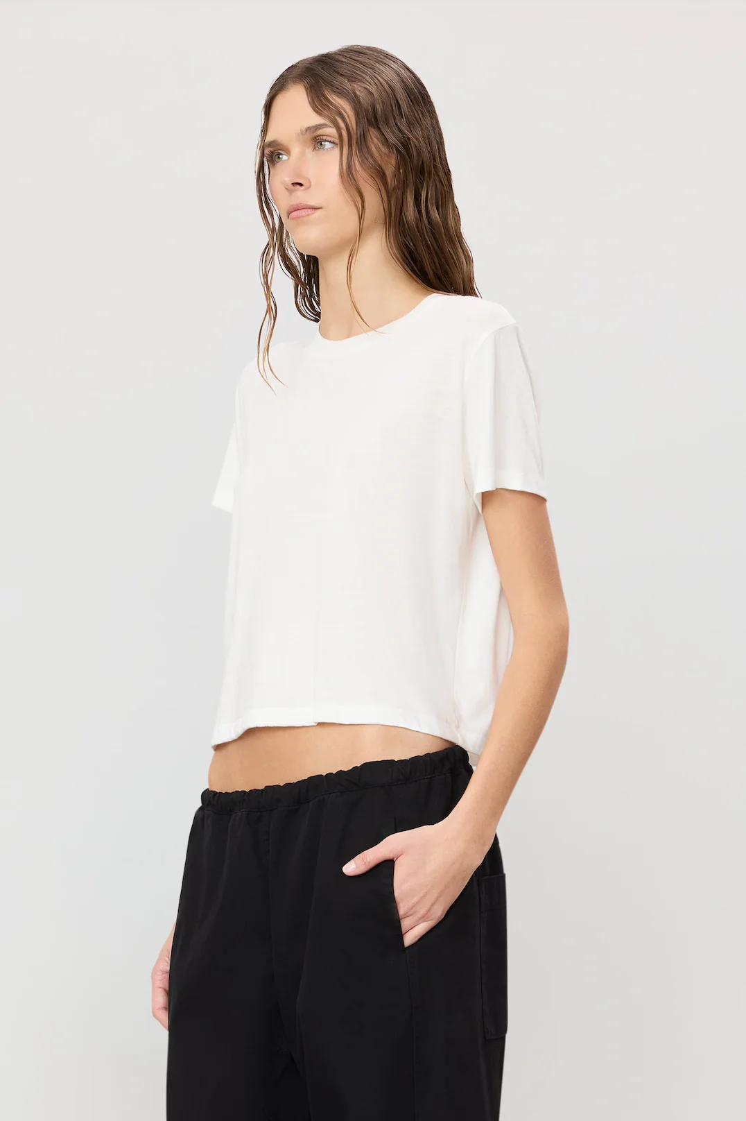 SS Baby Tee Ivory - Image 3