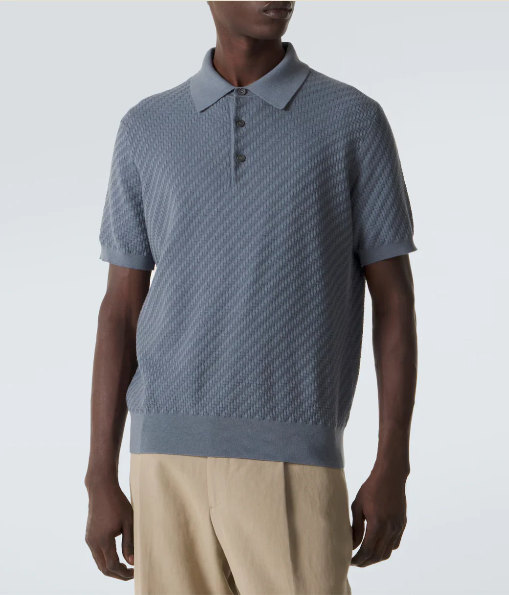 SS Polo Cotton Cashmere Silk - Image 3