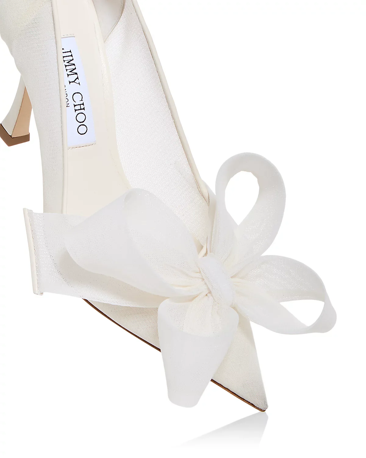 Staz 90 Mesh Pump with Bow Ivory - Image 5