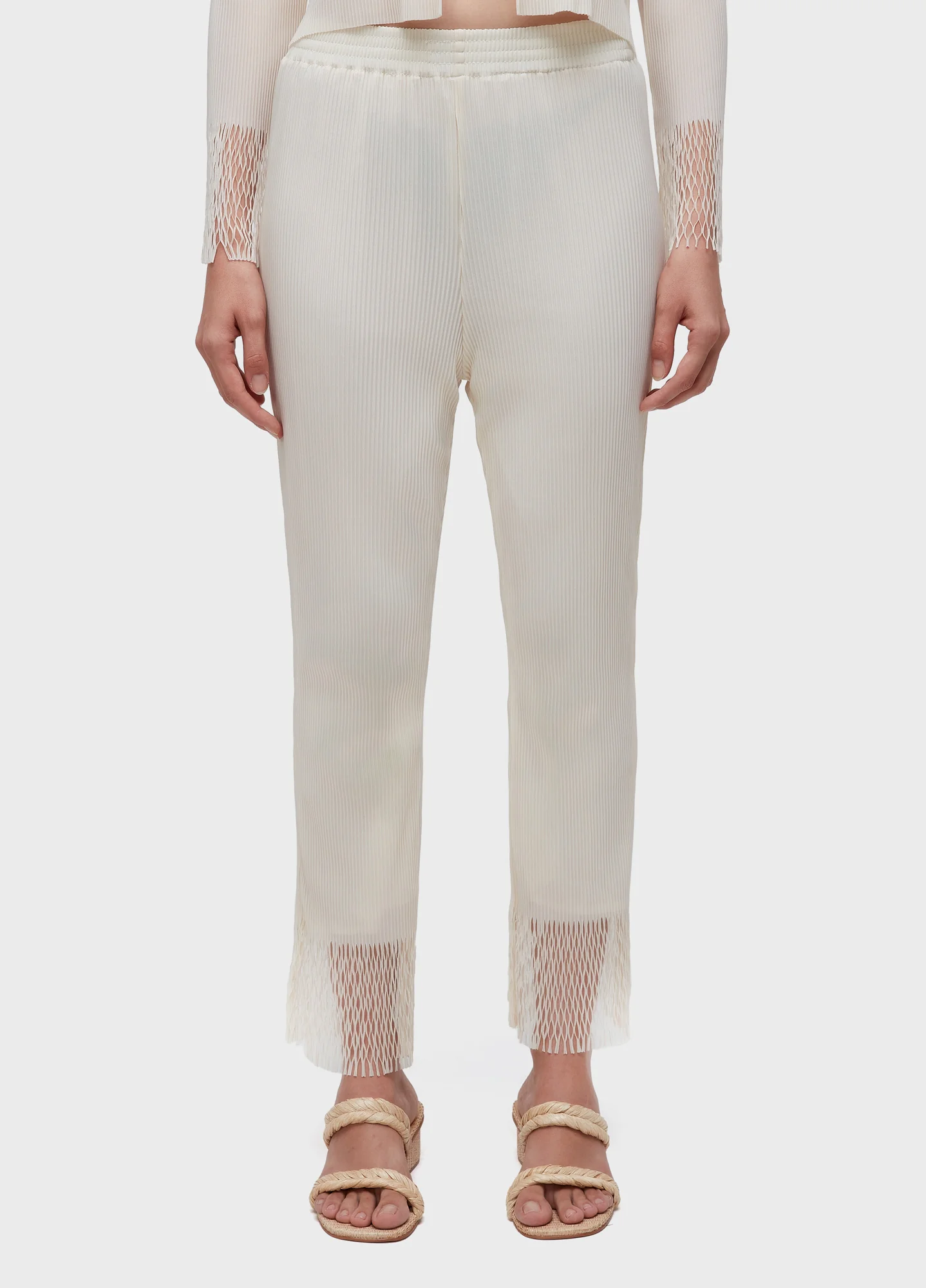Plisse Straight Pant - Image 4