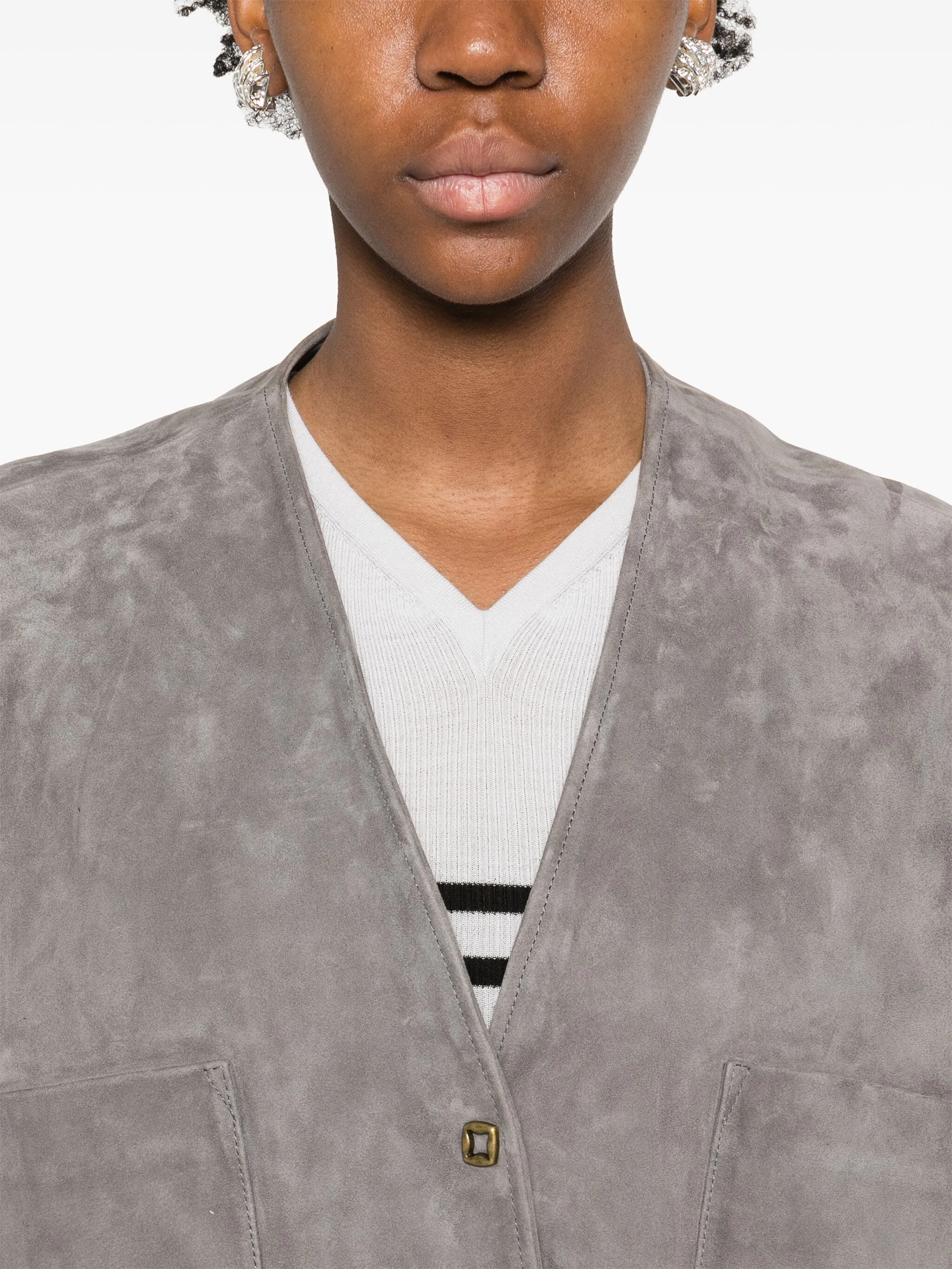 Suede Kimono Ombra - Image 4