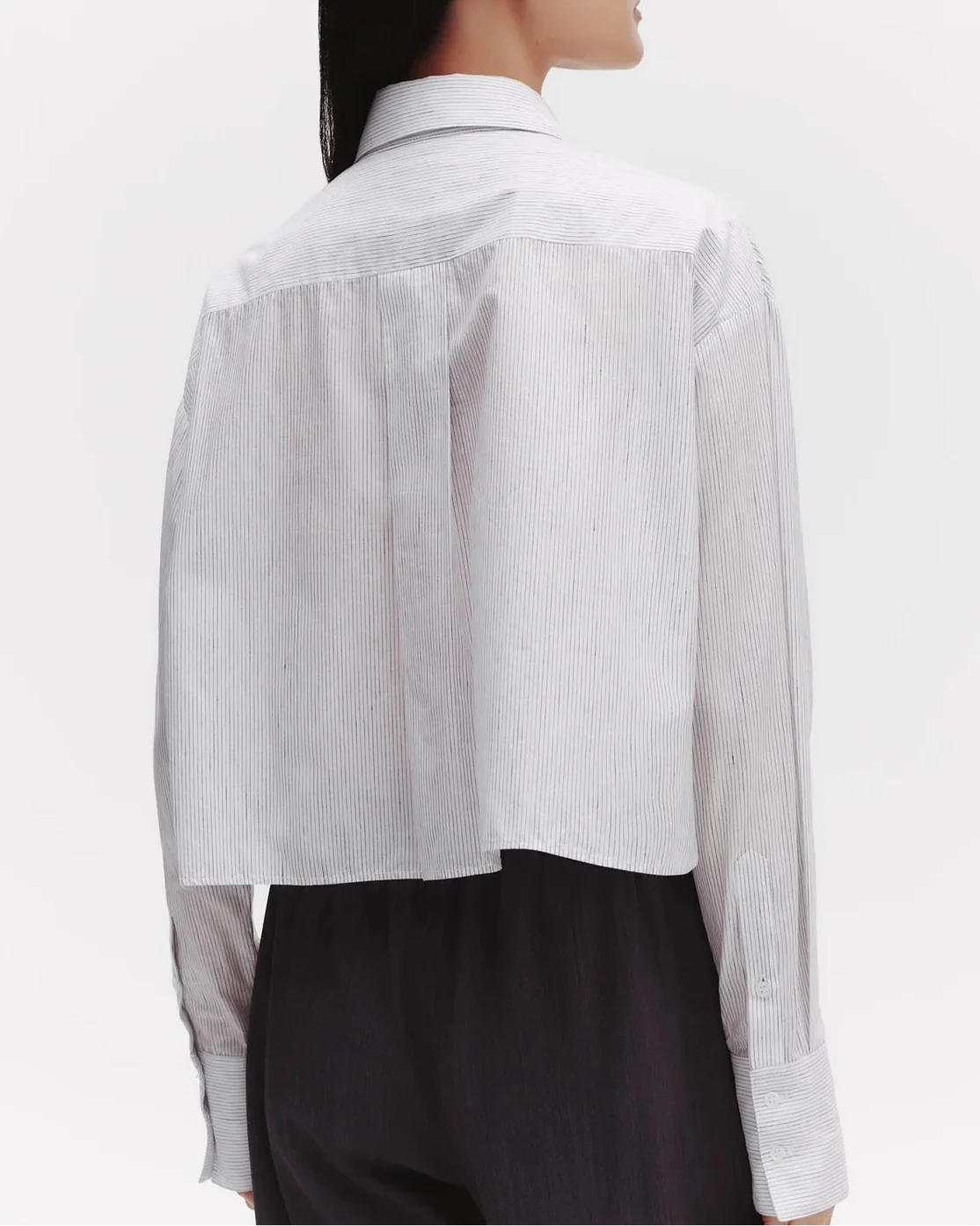 Little Big Joe Shirt White/ Charcoal - Image 5