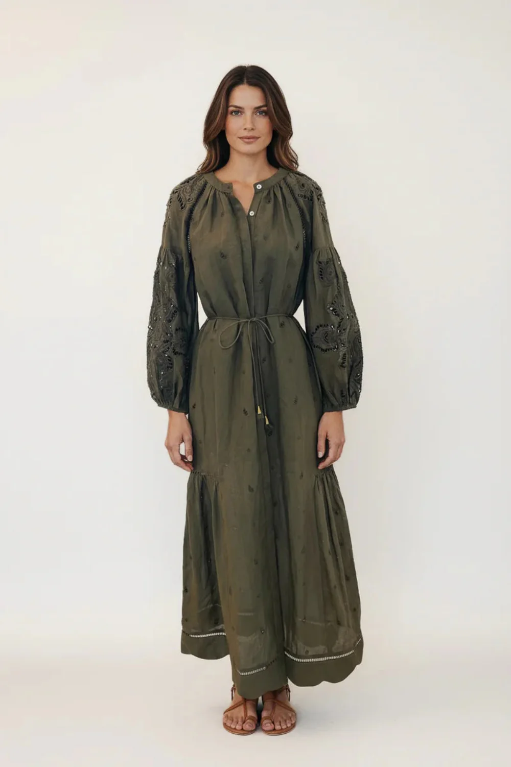 Sunshine Babe Long Olive Green