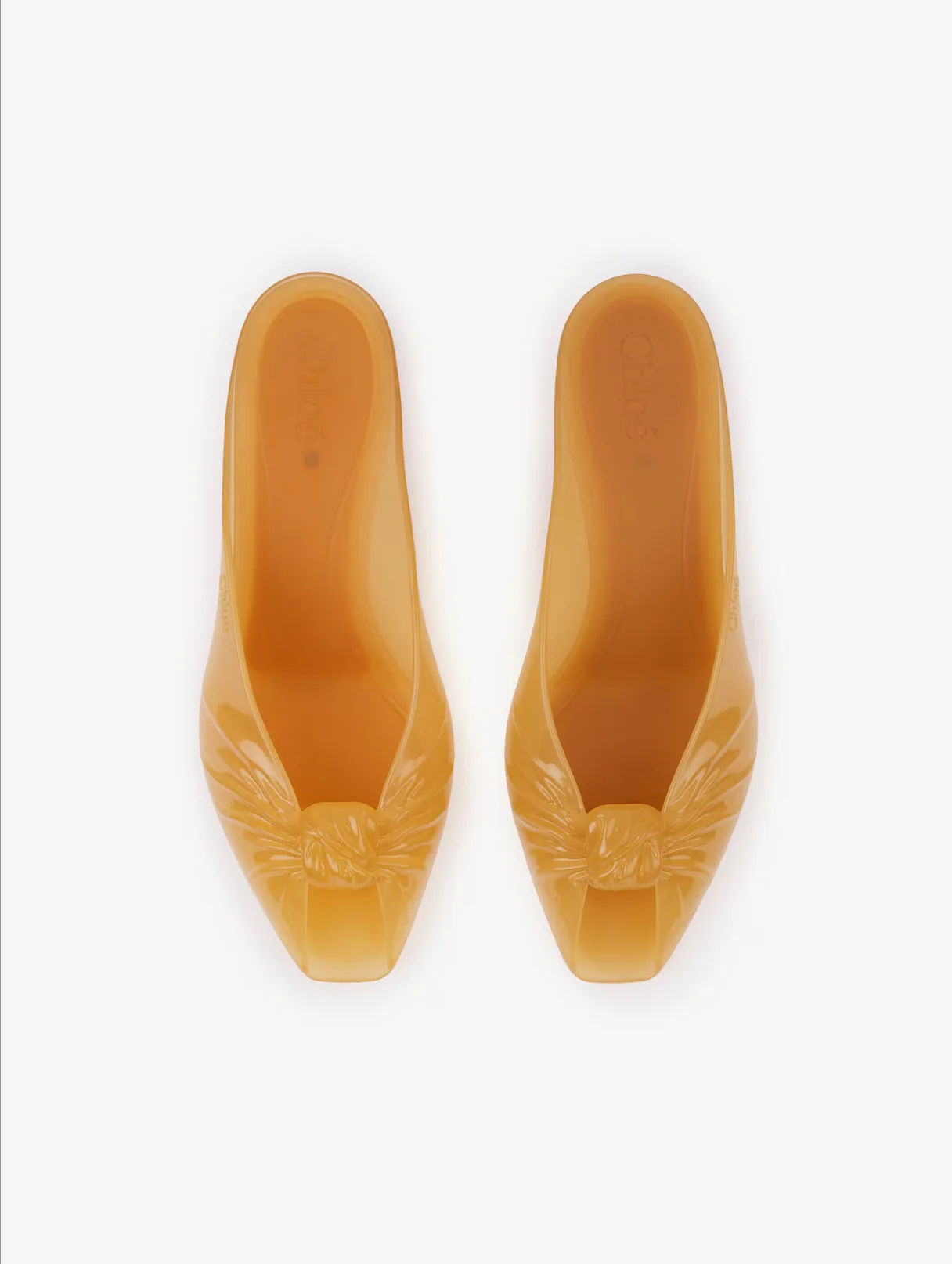 Chloé Jelly mule Amber Brown - Image 2
