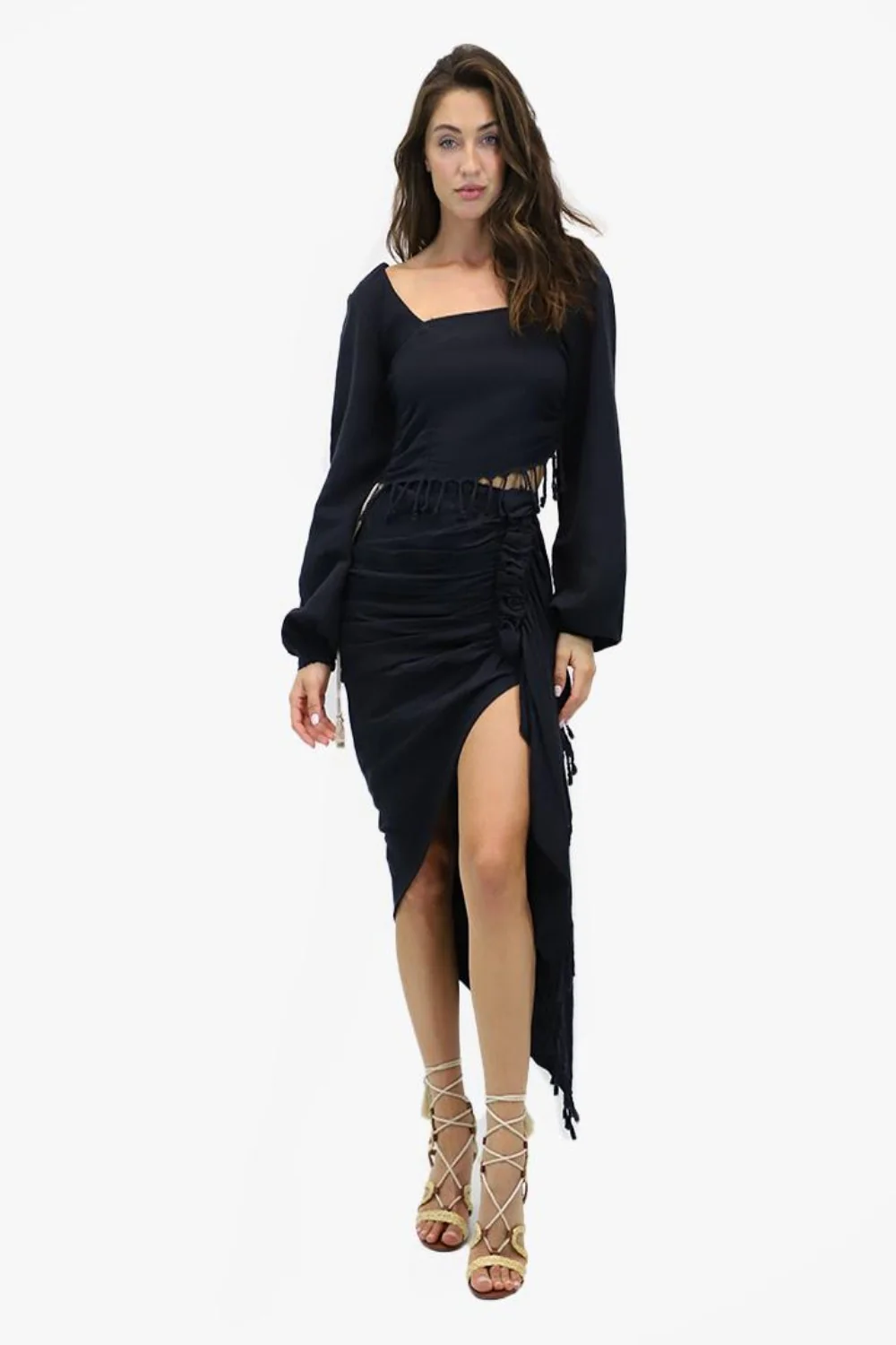 Tulum Solid Skirt (Final Sale)