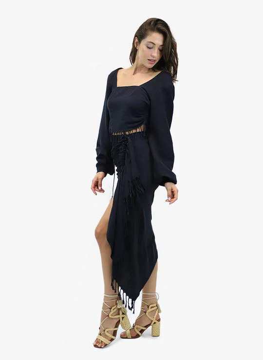 Tulum Solid Skirt (Final Sale) - Image 2