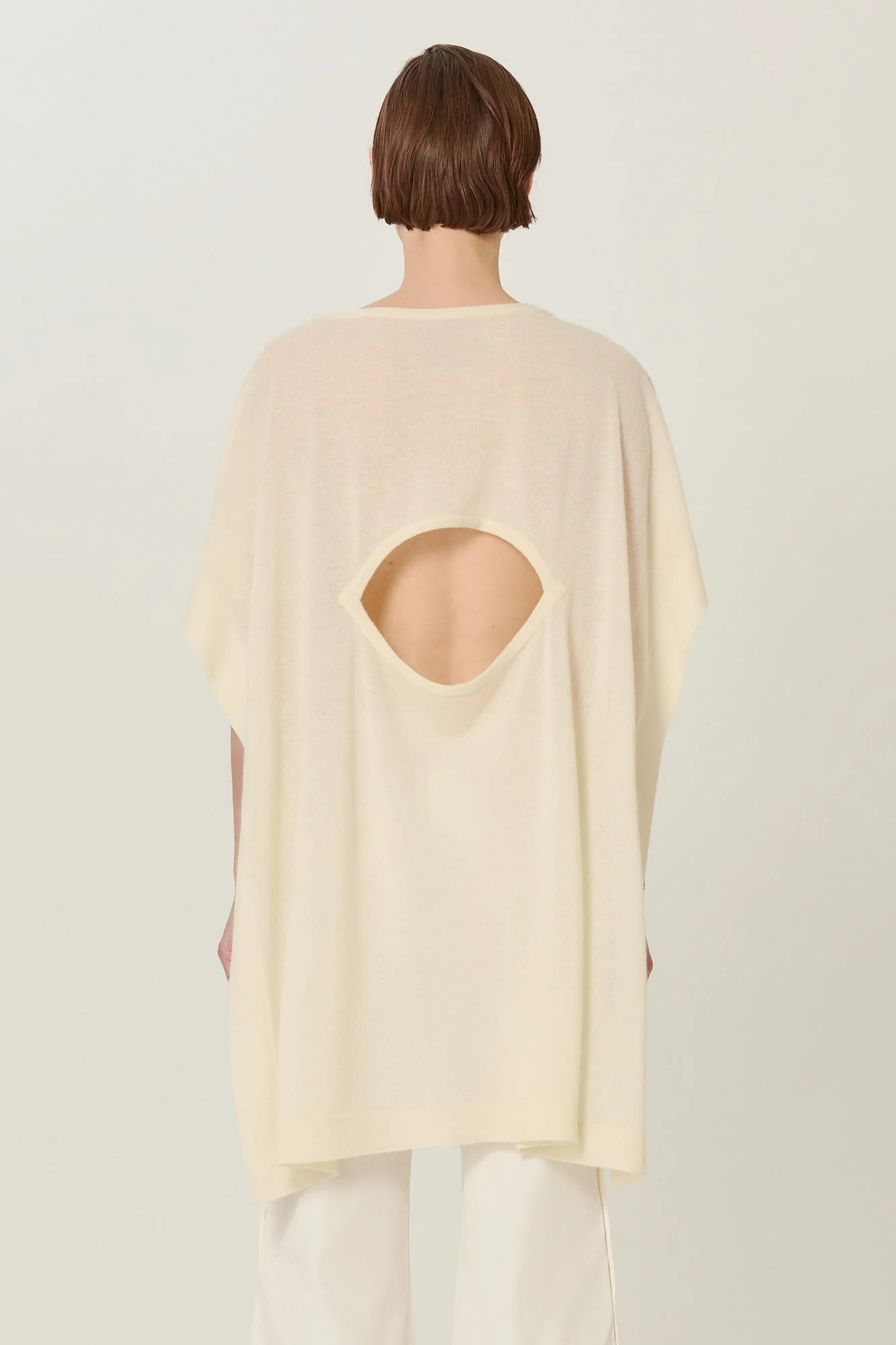 Two Ways Poncho Cardi Ivory - Image 6