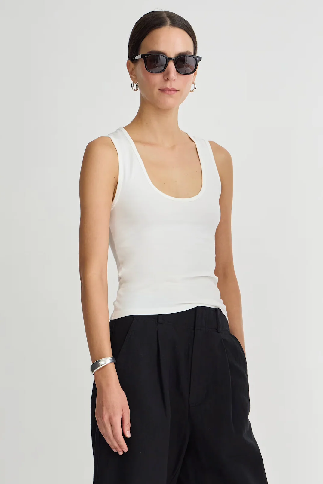 Uri Low Cut Tank Cream - Image 3