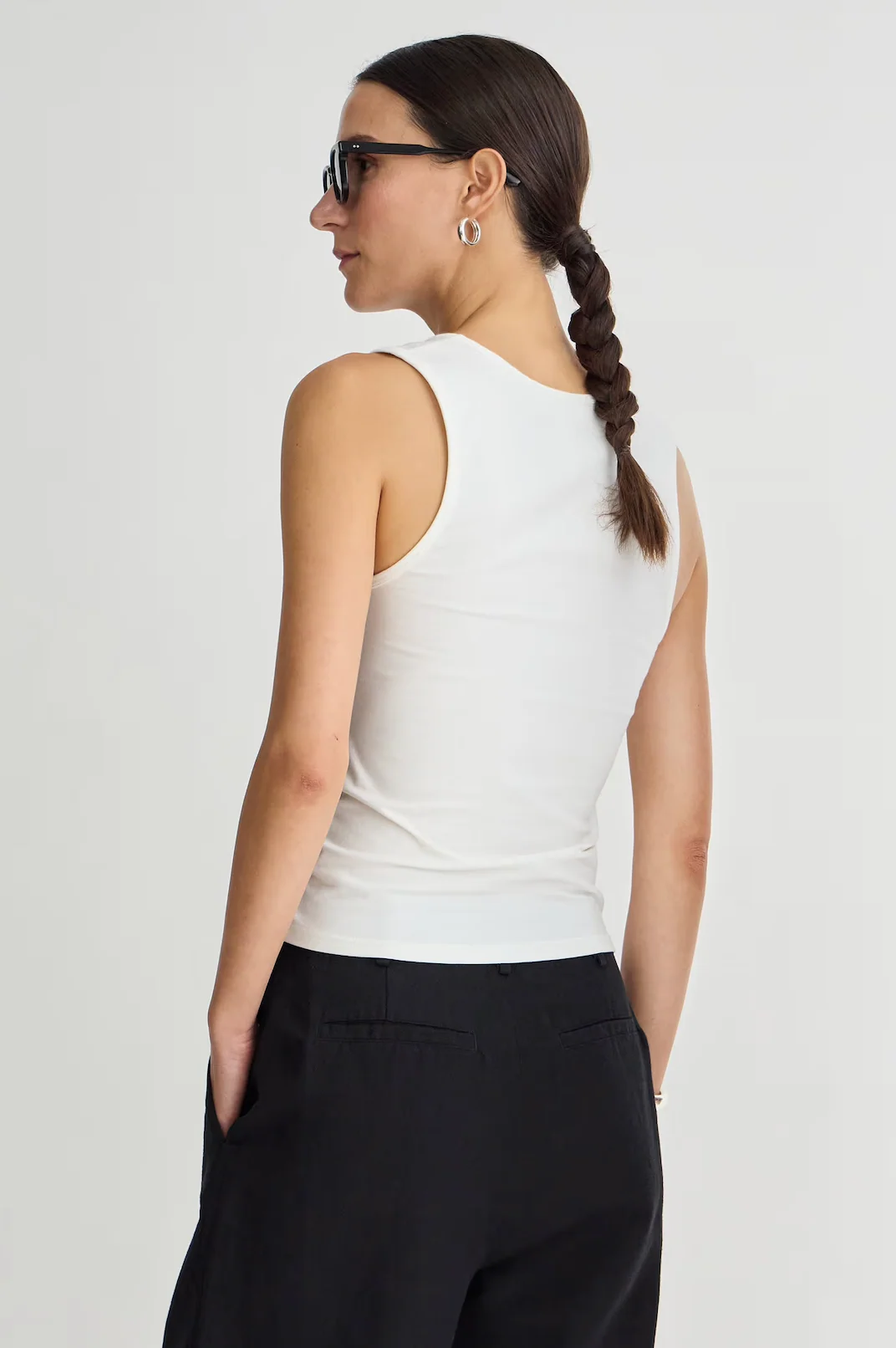 Uri Low Cut Tank Cream - Image 4