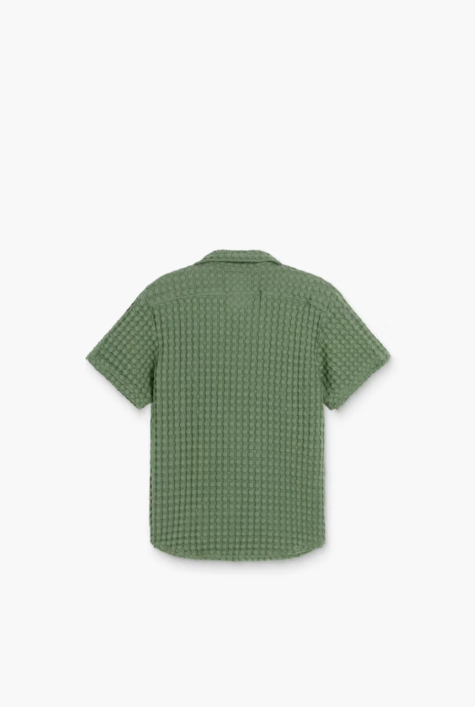 Waffle Cuba Shirt Green - Image 2