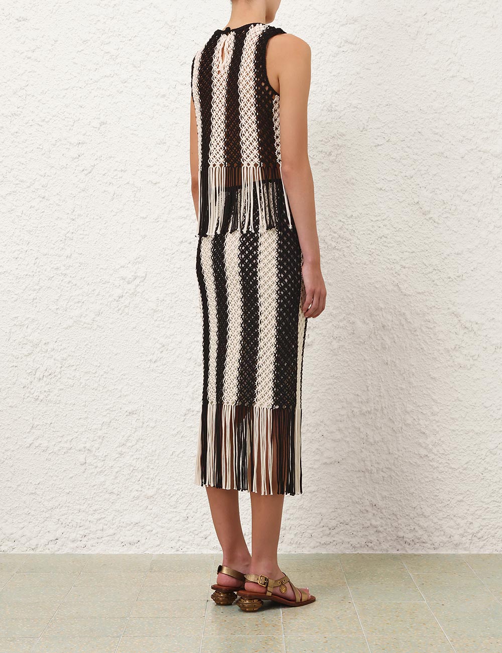Wanderlust Macrame Tank - Image 4