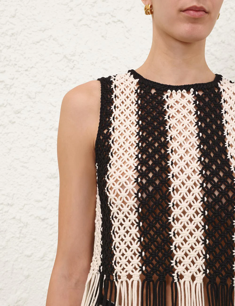 Wanderlust Macrame Tank - Image 5