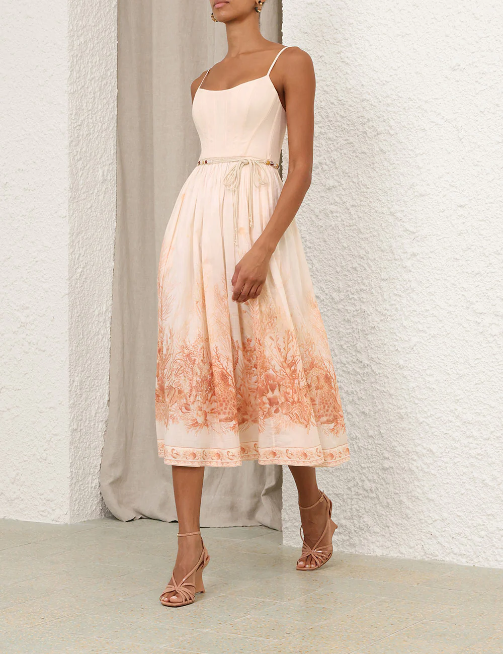 Wanderlust Corset Midi Dress - Image 3