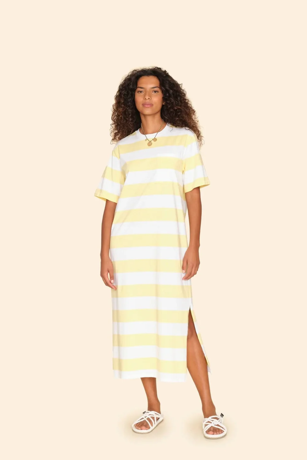 Whitney Dress Sundial Yellow (Final Sale)